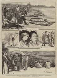 Les volontaires à Wimbledon